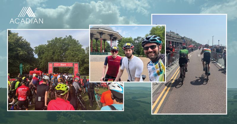 Acadian Rides in Support of the London to Brighton Cycling Challenge with VeloSano